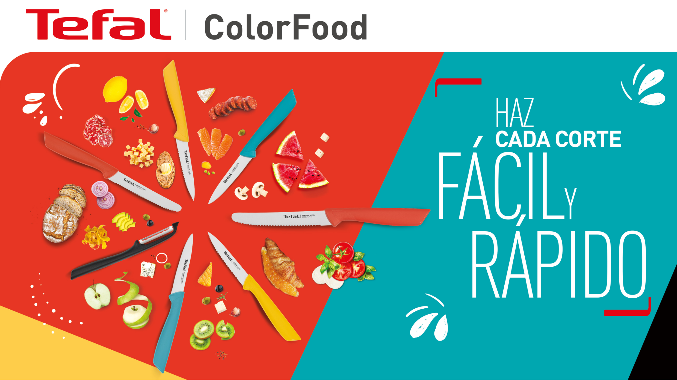 header color food