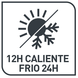 termo que conserva el calor 4 horas y frío 8 horas