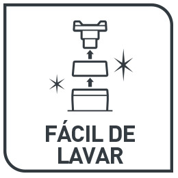 Termo fácil de lavar