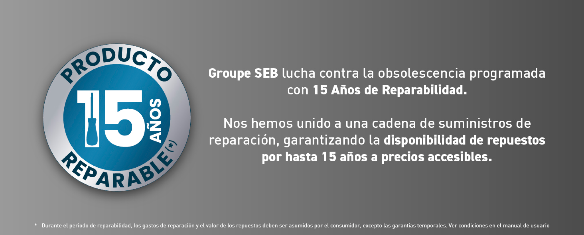  15 de garantía en este producto
