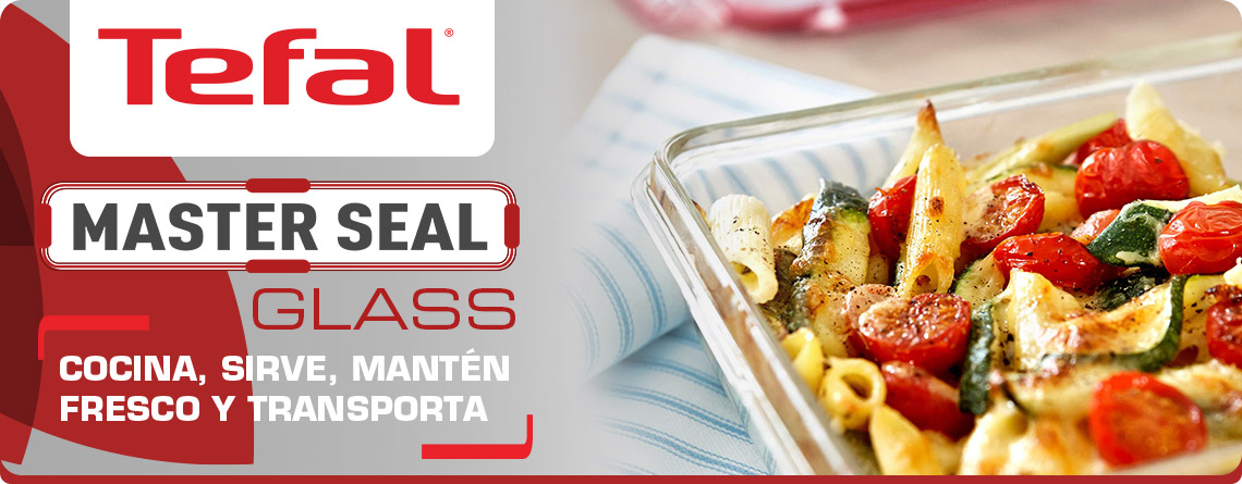 RECIPIENTES DE VIDRIO MASTER SEAL GLASS DE TEFAL
