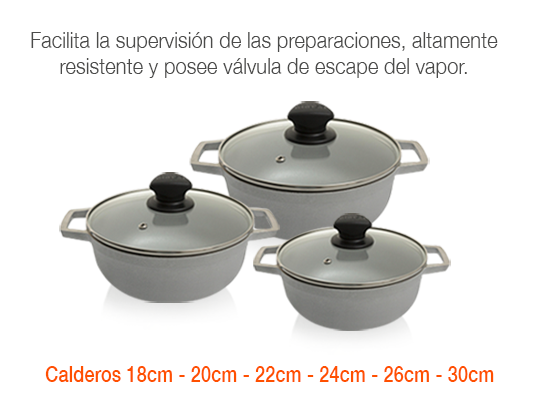 Supervisa tus recetas es más fácil, gracias a su válvula de escape de vapor.