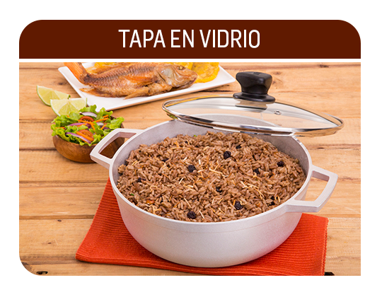 Su presentación con tapa de vidrio te permite visualizar tus preparaciones.