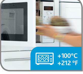 Apto para microondas