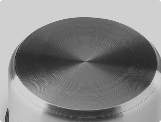 Su material en acero inoxidable te permite usarla hasta en estufas de inducción