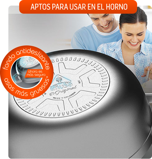 Aptos para usar en el horno