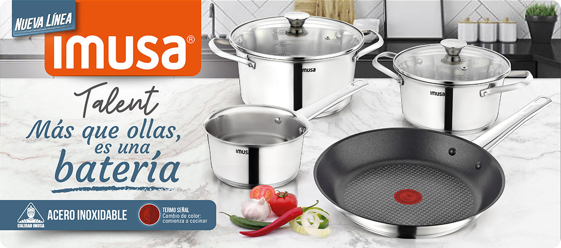 Chef Delight de Imusa es la pareja ideal de tu cocina
