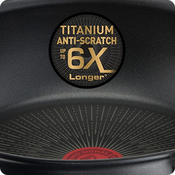 ANTIADHERENTE TITANIUM 6 VECES MÁS RESISTENTE