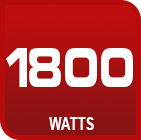 Plancha con 1800 watts de potencia