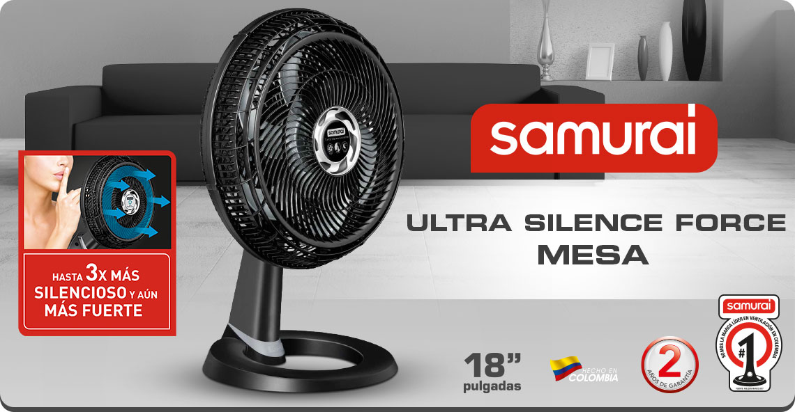El ventilador más potente y silencioso del mercado