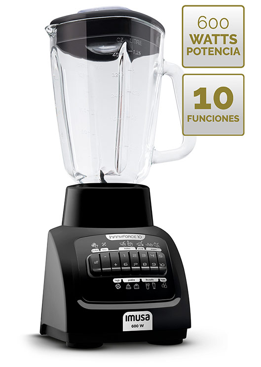 Su vaso de gran capacidad permite preparaciones de hasta 1.75 Litros