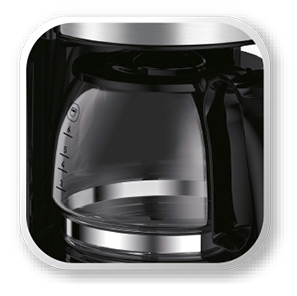 jarra de vidrio con indicador de contenido de 600 ML
