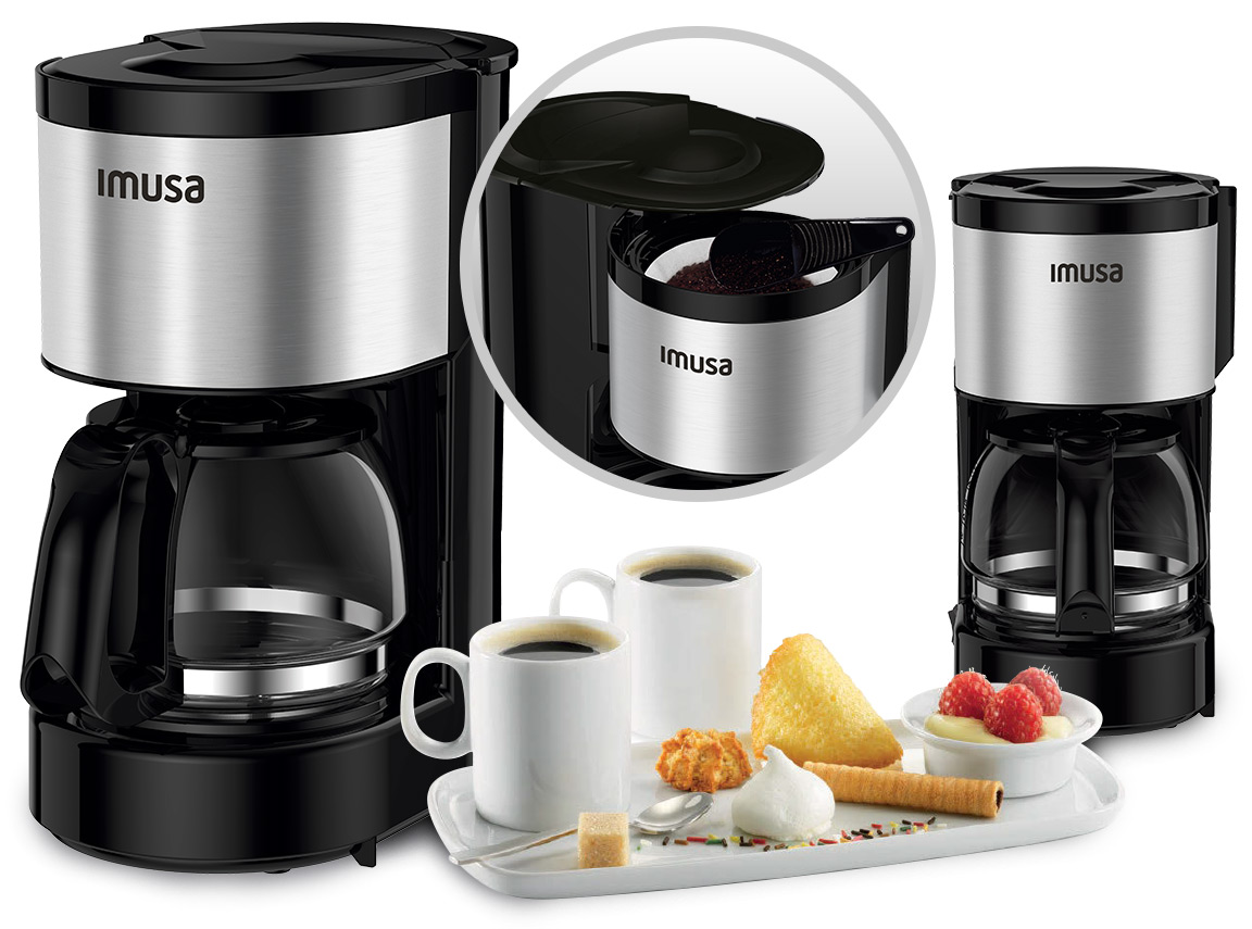 comprar cafetera con filtro y musa