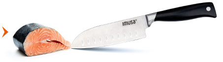 Cuchillo Santoku