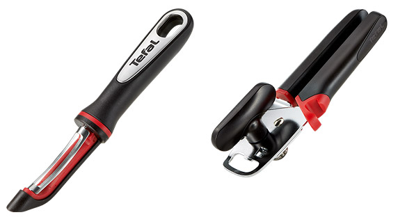 Pela Papas Tefal Ingenio. Abrelatas Tefal Ingenio.