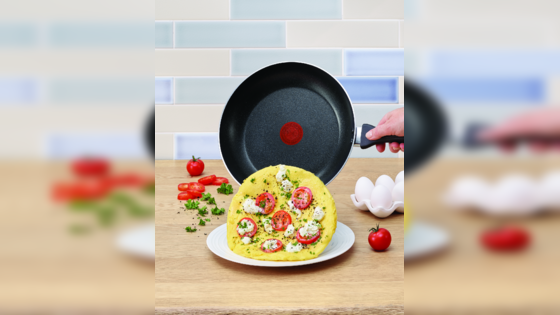 Sartén con tortilla Super Cook Red