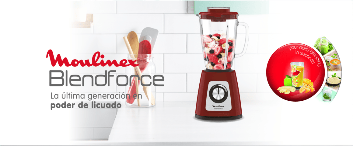 Licuadora Blendforce Roja