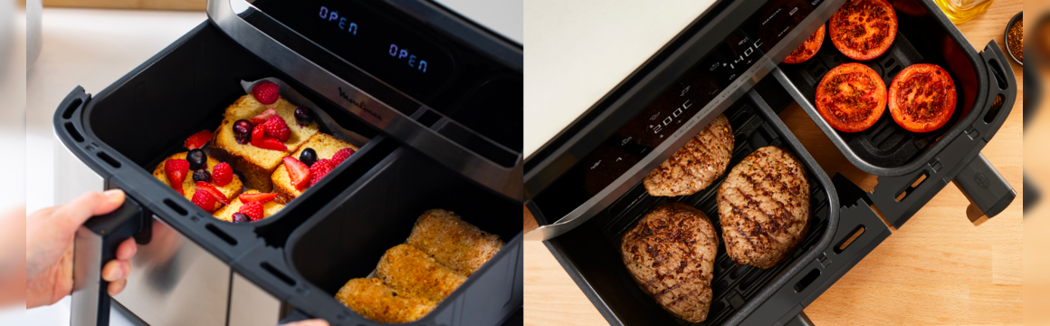 Dual Easy Fry & Grill