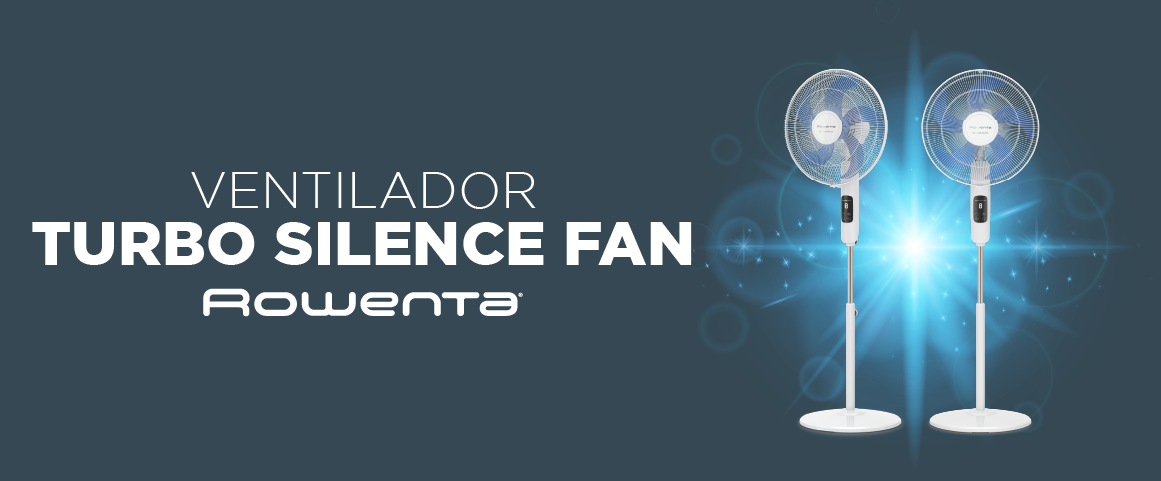 Ventilador Turbo Silence Fan Rowenta