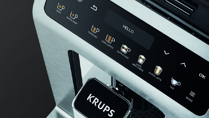 Panel touch con pantalla OLED