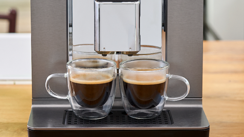 Prepara dos espresso a la vez