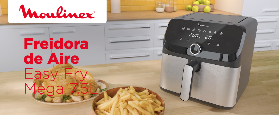 Freidora de Aire Easy Fry Mega 7.5L