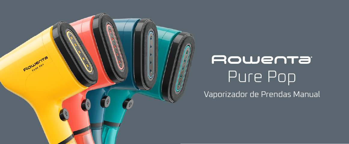 Vaporizador de Prendas Manual Pure Pop