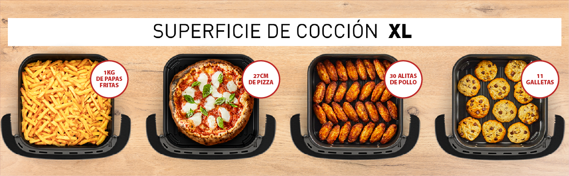 Freidora de Aire Esy Fry XL Surface de Moulinex